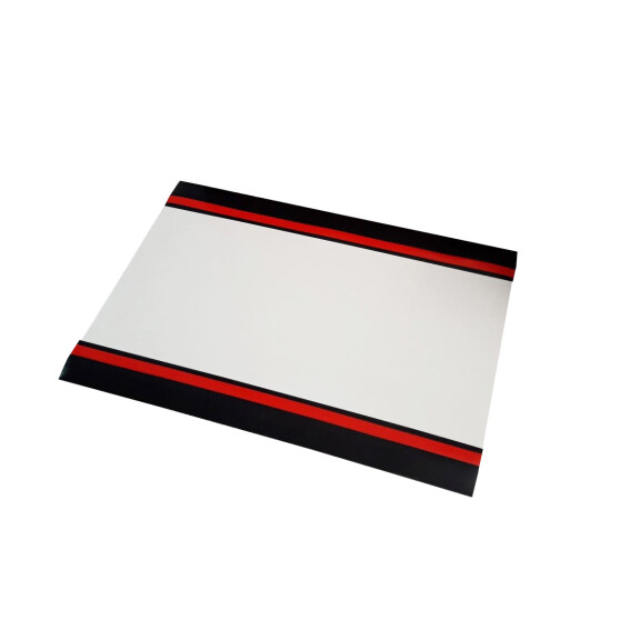 Zmywalna Mata Dekontaminacyjna 80Cm X 120Cm Biała Listwa Wokół Dłuższych Boków