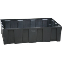 Wanna Wychwytowa Pe Ze Stalową Kratownicą, 120,5 X 80,5 X 33 Cm, 600 L 2 Beczki Powyżej 401 L. Nie Czarny Bez Kratownicy Z Dibt