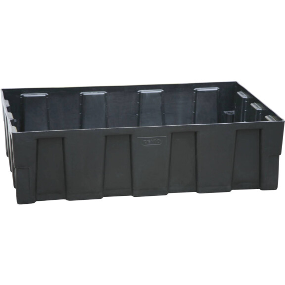 Wanna Wychwytowa Pe Ze Stalową Kratownicą, 120,5 X 80,5 X 33 Cm, 600 L 2 Beczki Powyżej 401 L. Nie Czarny Bez Kratownicy Z Dibt