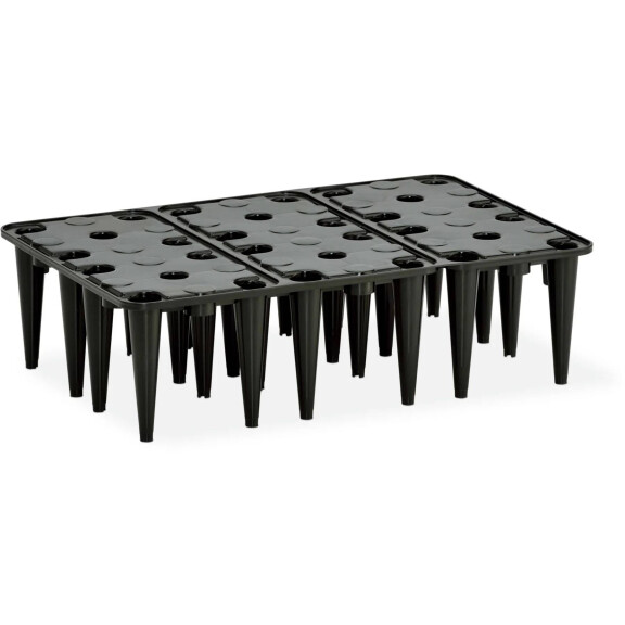 Kratownica Pe 60 X 40 Cm Czarny Bez Dibt