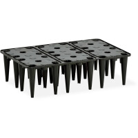 Kratownica Pe 60 X 40 Cm Czarny Z Dibt