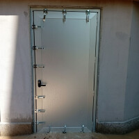 Drzwi Przeciwpowodziowe Jednoskrzydłowe Top Security Door 90 X 210 Cm