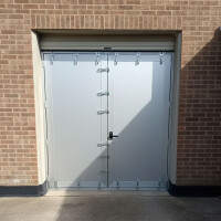 Drzwi Przeciwpowodziowe Dwuskrzydłowe Stop Allagamenti 150 X 220 Cm