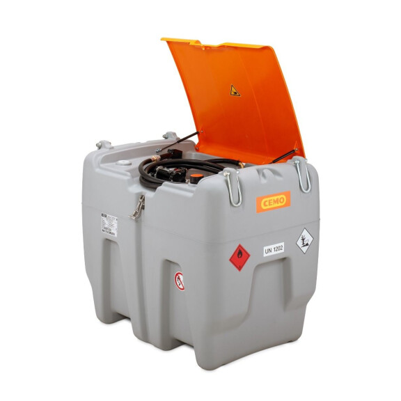Mobilna Stacja Paliwowa Diesel Z Pokrywą Cemo Dt-Mobil Easy 620 L, 40 L/min