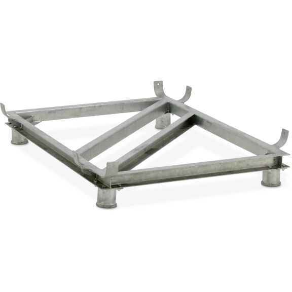 Ocynkowana Paleta Stalowa Cemo Do Kontenera 1500 L