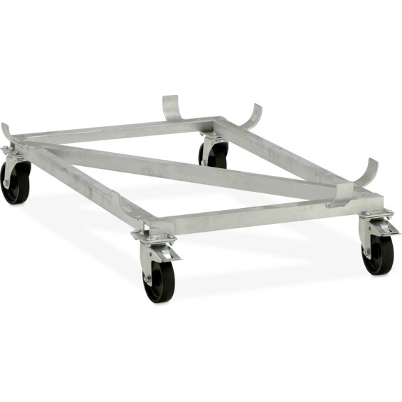Stalowa Paleta Na Kółkach Cemo Do Kontenera 700 L