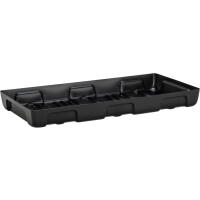 Tacka Ociekowa Cemo 27 L Z Hdpe Do Regałów Magazynowych Czarny Do 150 L. Inne Nie Bez Kratownicy Z Dibt