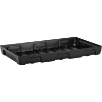 Tacka Ociekowa Cemo 33 L Z Hdpe Do Regałów Magazynowych Czarny Do 150 L. Inne Nie Bez Kratownicy Z Dibt