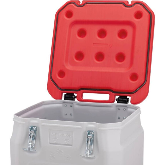 Mobil-Box 250 L Na Materiały Warsztatowe Czerwony