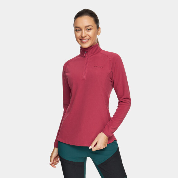 Bluza polarowa damska 1/3 zip Alpinus Lucania 
