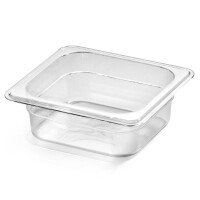 GN 1/6-lea container. 6,5 cm policarbonat | FORGAST FG06766