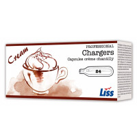 Cartușe pentru sifon frișcă (2x24 buc.) | LISS 8g N2Ox48