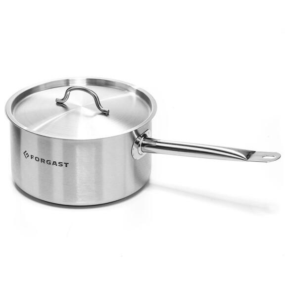 Capacitate cratiță din oțel inoxidabil cu capac. 6 l | FORGAST FG02106