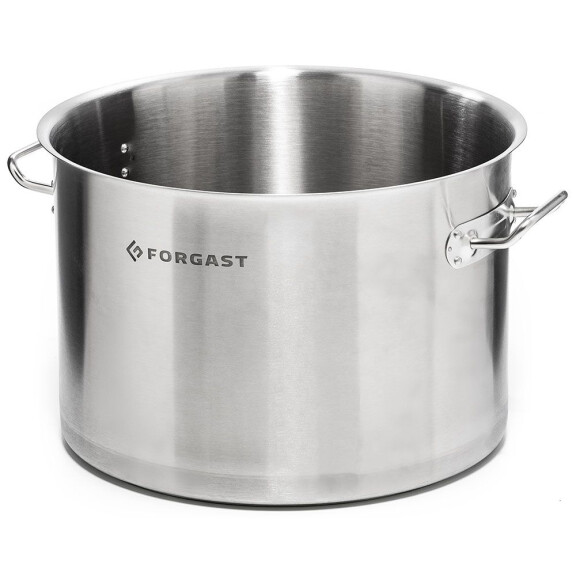 Oală medie din oțel inoxidabil, 63 l, diametru 50 cm | FORGAST FG02450