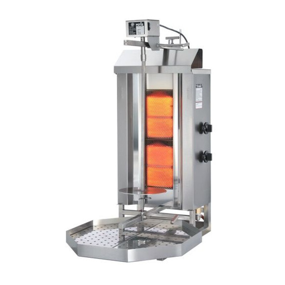 Gyros cu gaz (kebab) - până la 30 kg | POTIS GD-2