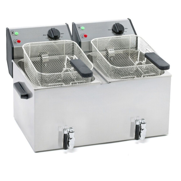 Frigider electric, 2 camere cu robinet - capacitate. 2x8 l | GRILĂ CU RULI FD80DR