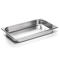 GN container 1/1 adâncime. 4 cm din oțel inoxidabil | FORGAST FG04104