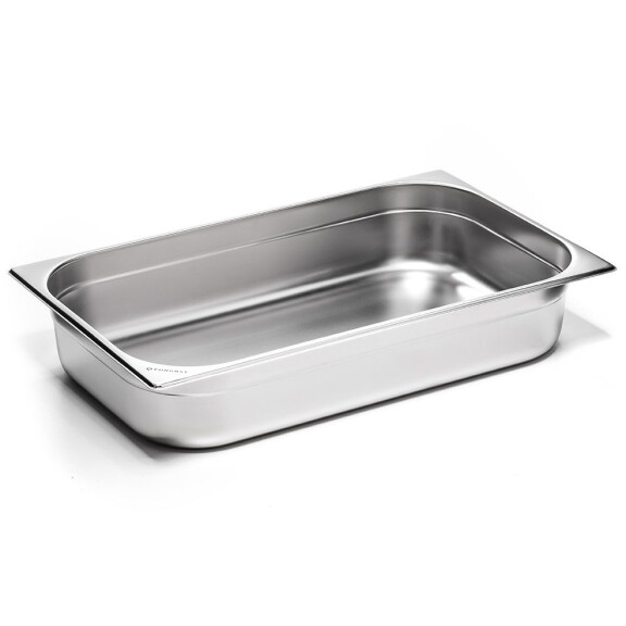 GN container 1/1 adâncime. 6,5 cm din oțel inoxidabil | FORGAST FG04106