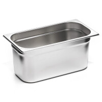 GN Recipient de 1/3 de gabarit. 20 cm oțel inoxidabil | FORGAST FG04320