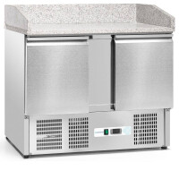 Masă frigorifică cu 2 uși pentru pizza 302 l | FORGAST FG07302
