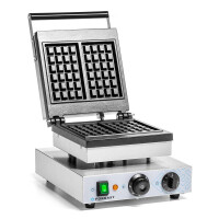 Aparat electric pentru vafe, 2 vafe, 1.6 kW, 230 V | FORGAST FG09700