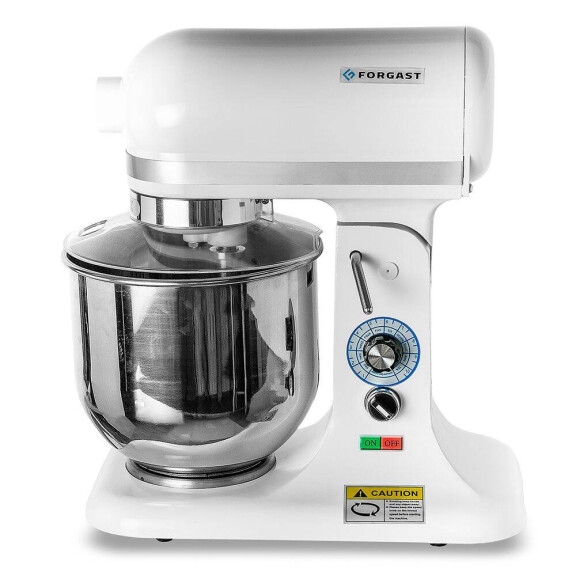 Mixer planetar pentru aluaturi ușoare, 5 l, 0.3 kW, 230 V | FORGAST FG10405