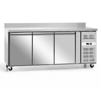 Masă frigorifică cu 3 uși 465 l cu încărcare laterală FORGAST FG07123