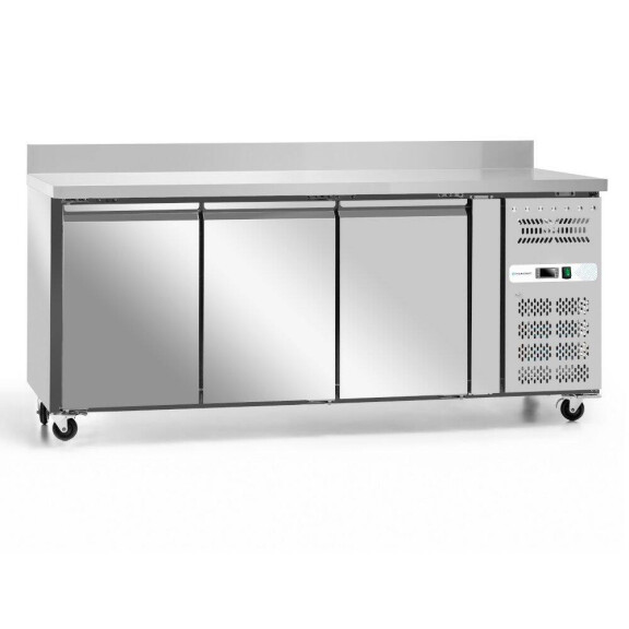 Masă frigorifică cu 3 uși 465 l cu încărcare laterală FORGAST FG07123