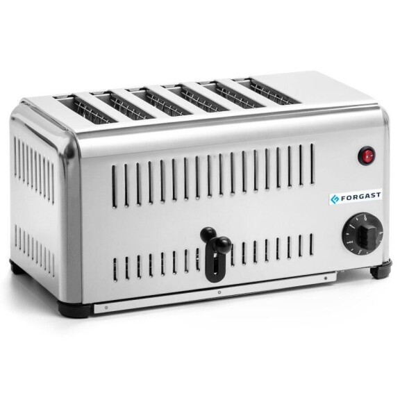 Toaster din oțel inoxidabil 6 FORGAST FG09806
