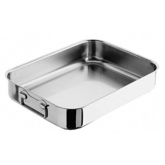 Tavă de prăjit din oțel 50x40 cm | PINTINOX 509004