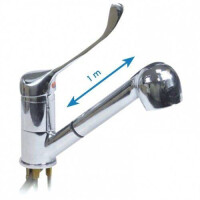 Mixer pentru lavoar cu pulverizator extractibil | AiFO AG-232