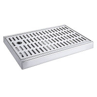 Scurgător din sticlă 30x20 cm | CONTACTO 8083/300