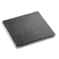 Farfurie de prezentare fingerfood din ardezie 30x30 cm | FORGAST FG03335
