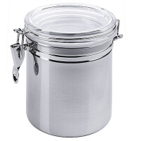 Recipient cu capac, oțel 1,25 l | CONTACTO 1117/160