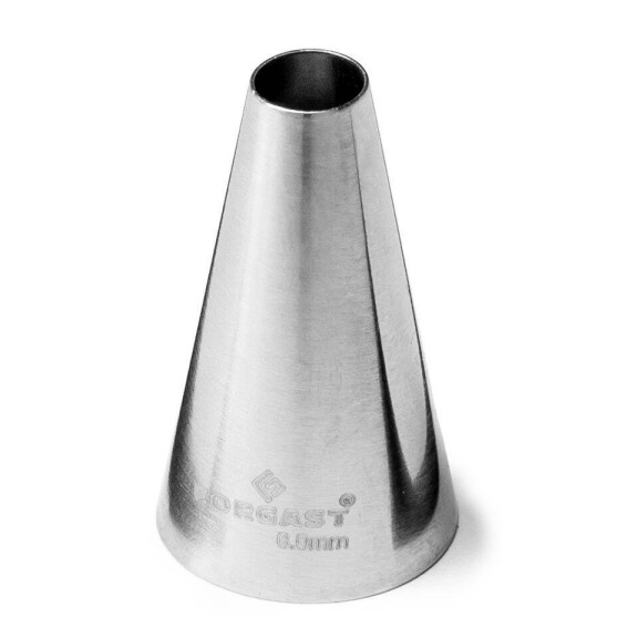Vârf rotund pentru cremă 6 mm | FORGAST FG11086