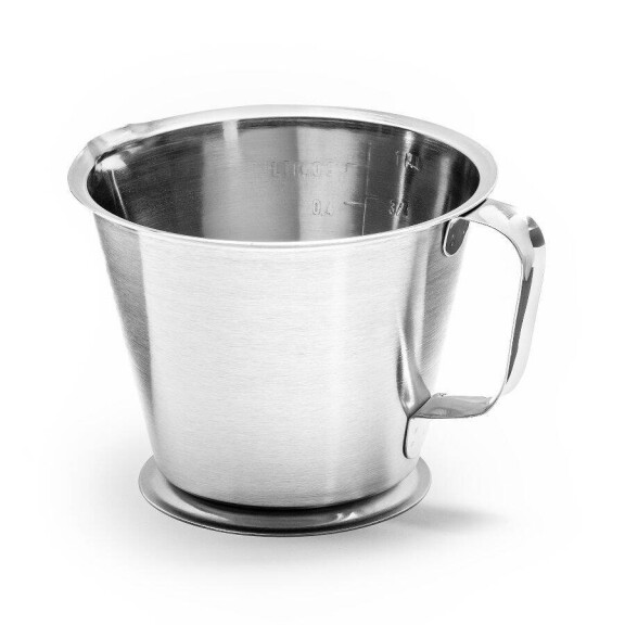 Ulcior de măsurare din oțel inoxidabil. 0,5 l | FORGAST FG11125