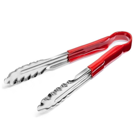 Clește de servire HACCP roșu | FORGAST FG11118