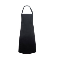 Șorț de bază impermeabil pe bretele cu cataramă 72 x 86 cm negru | KARLOWSKY BLS 7-1-Stck
