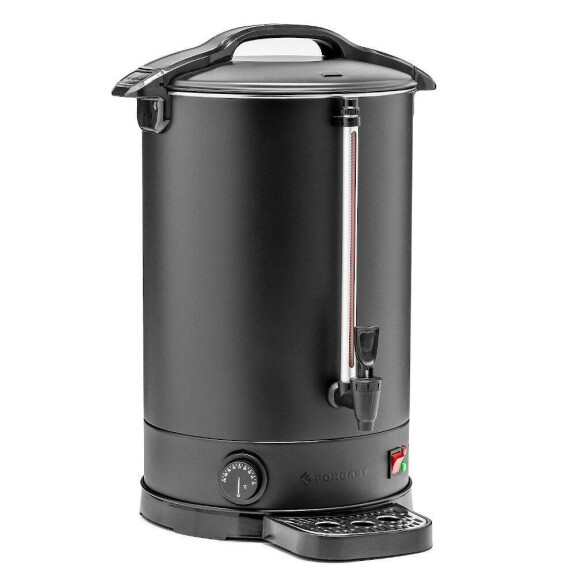 Fierbător de cafea negru cu perete dublu 18 l | FORGAST FG05605