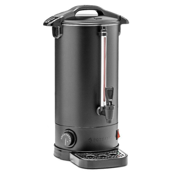 Cuptor cu aburi negru cu perete dublu de 8 litri FORGAST FG05560