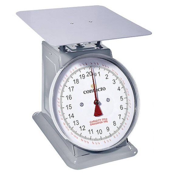 Cântar cu o tavă de cântărire de până la 20 kg | CONTACTO 241/020