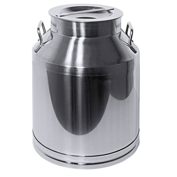 Bulb din oțel inoxidabil cu capac 25 l | CONTACTO 3010/025