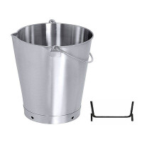 Găleată din oțel cu gura de scurgere 10 l | CONTACTO 419/010