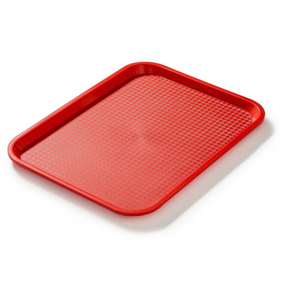 Fast food tavă roșu wym. 40x30 cm | FORGAST FG12521