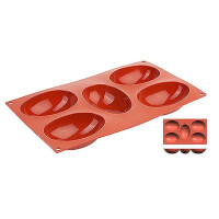 Forma de copt din silicon Half Ei 10x7 cm | CONTACTO 6646/100