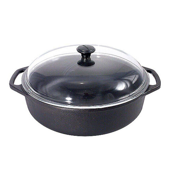 Oală din fontă cu capac, dia. 28 cm | CONTACTO 5779/320