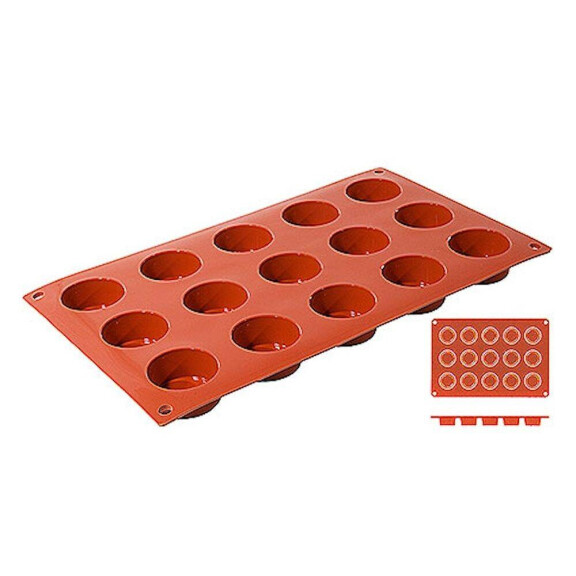 Forma de copt din silicon Mini-Cylinder dia. 4 cm | CONTACTO 6635/415