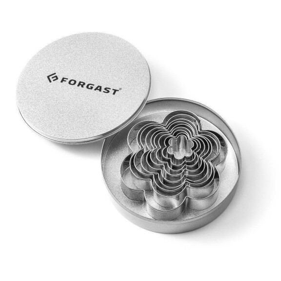 Set de forme decupate - floare - kpl.9 bucăți | FORGAST FG11236