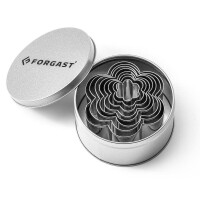 Set de forme decupate - floare - kpl.8 bucăți | FORGAST FG11237
