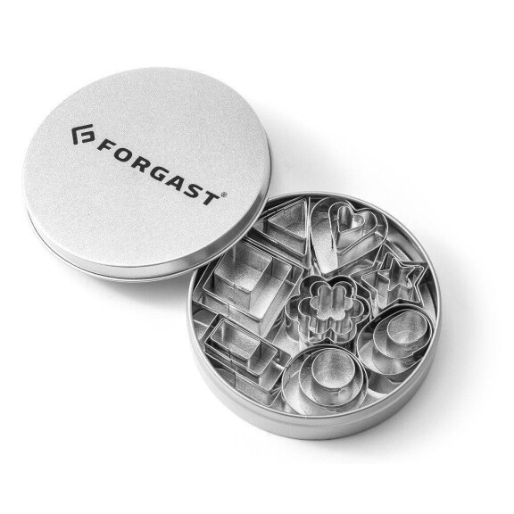Set de decupaj forme geometrice - kpl.24 bucăți | FORGAST FG11241
